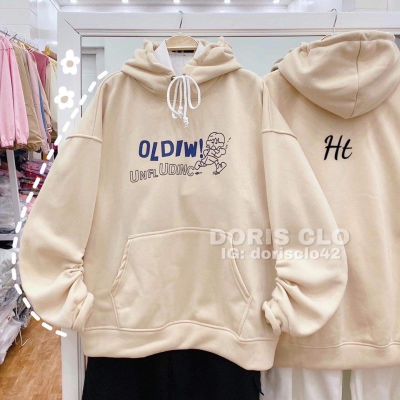 Áo hoodie cậu bé chạy HT11