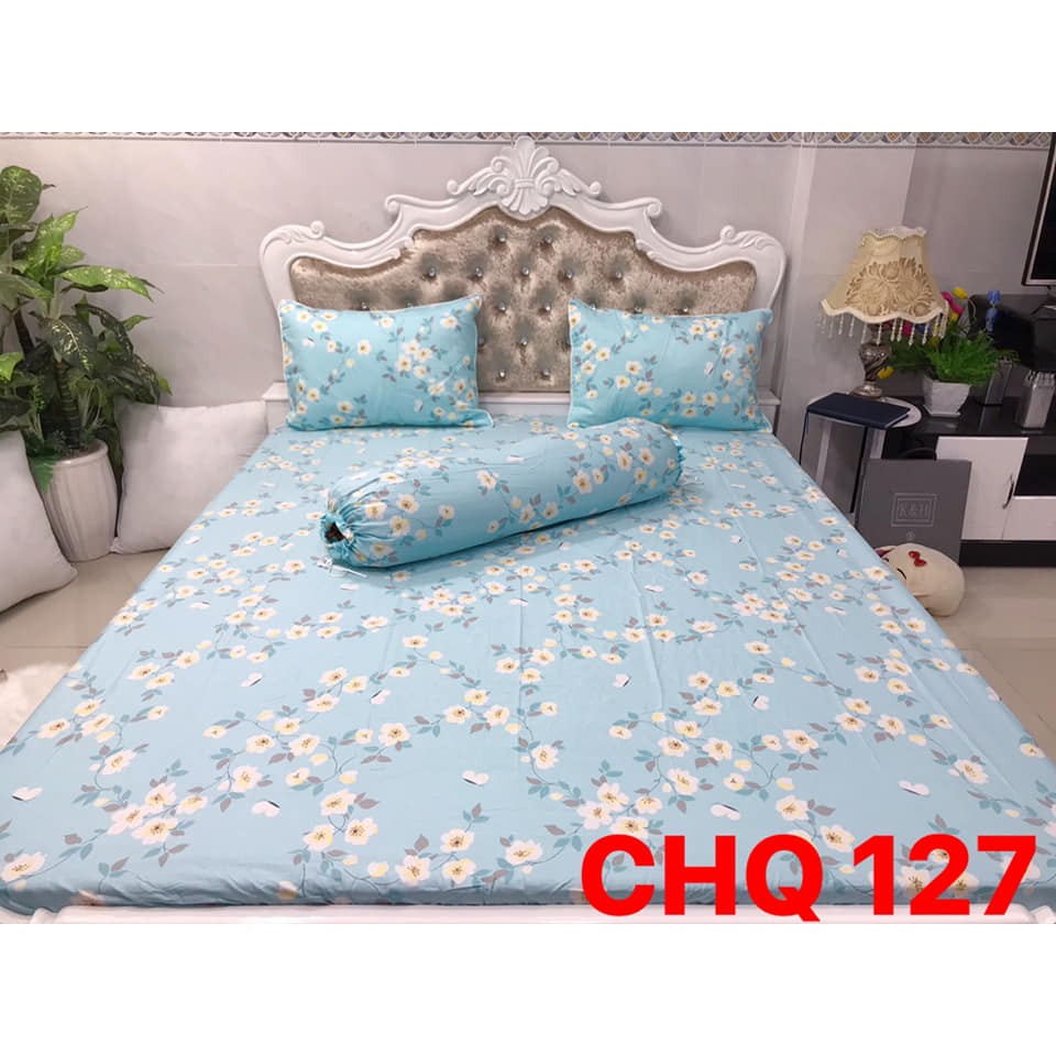 set cotton hàn quốc có mền 1.6m = 630k, 1.8m = 650k