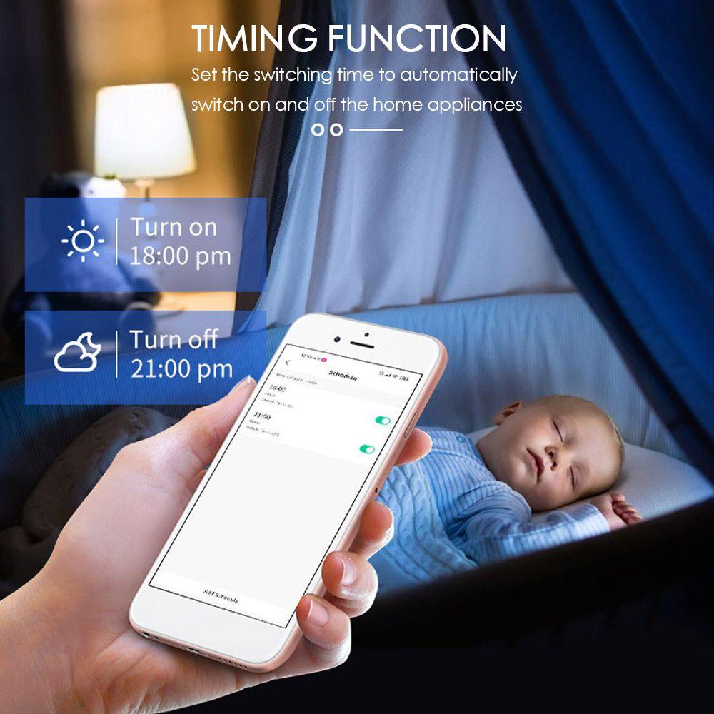 MAG Ổ Cắm Điện Thông Minh Điều Khiển Từ Xa Hỗ Trợ Alexa