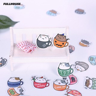 Bộ 40 miếng sticker họa tiết hoạt hình đáng yêu chuyên dụng cho trang trí