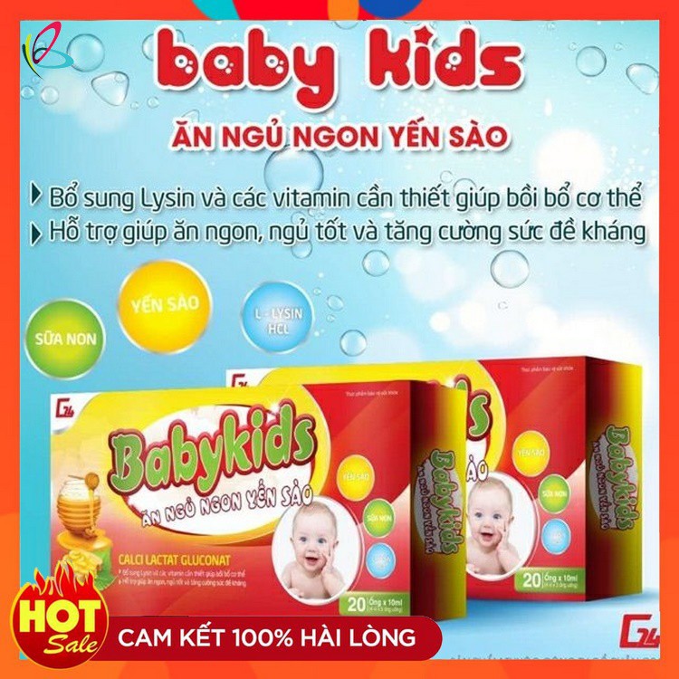 BabyKids ăn ngủ ngon yến sào-BABYKIDS ĂN NGỦ NGON