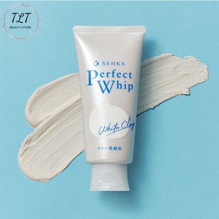 Sữa rửa mặt tạo bọt senka perfect whip white clay 120g