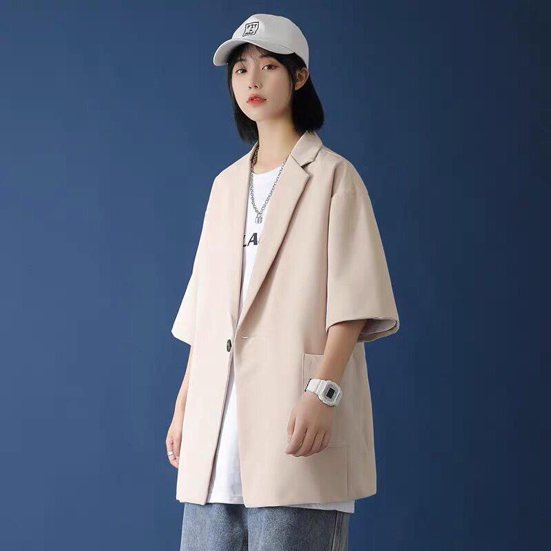 Áo blazer cộc tay nam nữ - áo vest lửng unisex phong cách Hàn Quốc-PANDO  AV051 | BigBuy360 - bigbuy360.vn