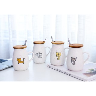 Cốc sứ mèo con dễ thương