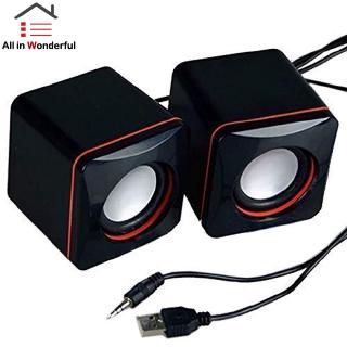 Loa Máy Tính Mini Có Dây Cổng Usb