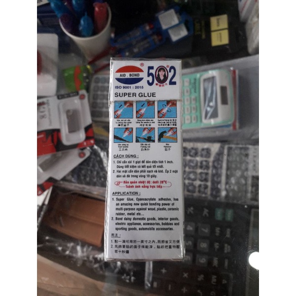 Keo Dán Con Voi 502 S thuận phong- Hàng Loại 1- Phong nga store, Super Glue, dính nhanh dính chắc
