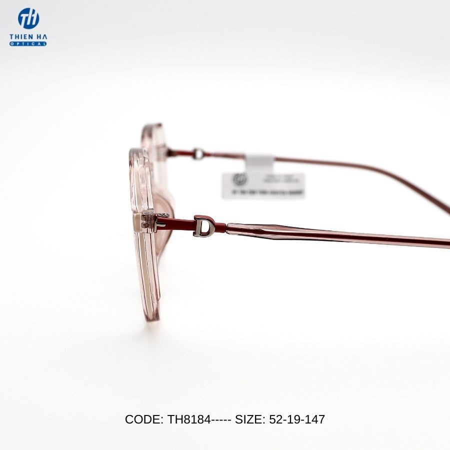 Gọng kính nhựa Thienha Eyewear TH8181, gọng kính cận đa giác thiết kế lạ mắt siêu nhẹ, nhiều màu, phong cách Hàn Quốc