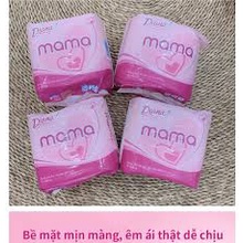 Băng Vệ Sinh Mama Thấm Hút Siêu Tốt,mềm Mại, Mịn Màng Gói 12 MiếngCOMBO 5 Bịch