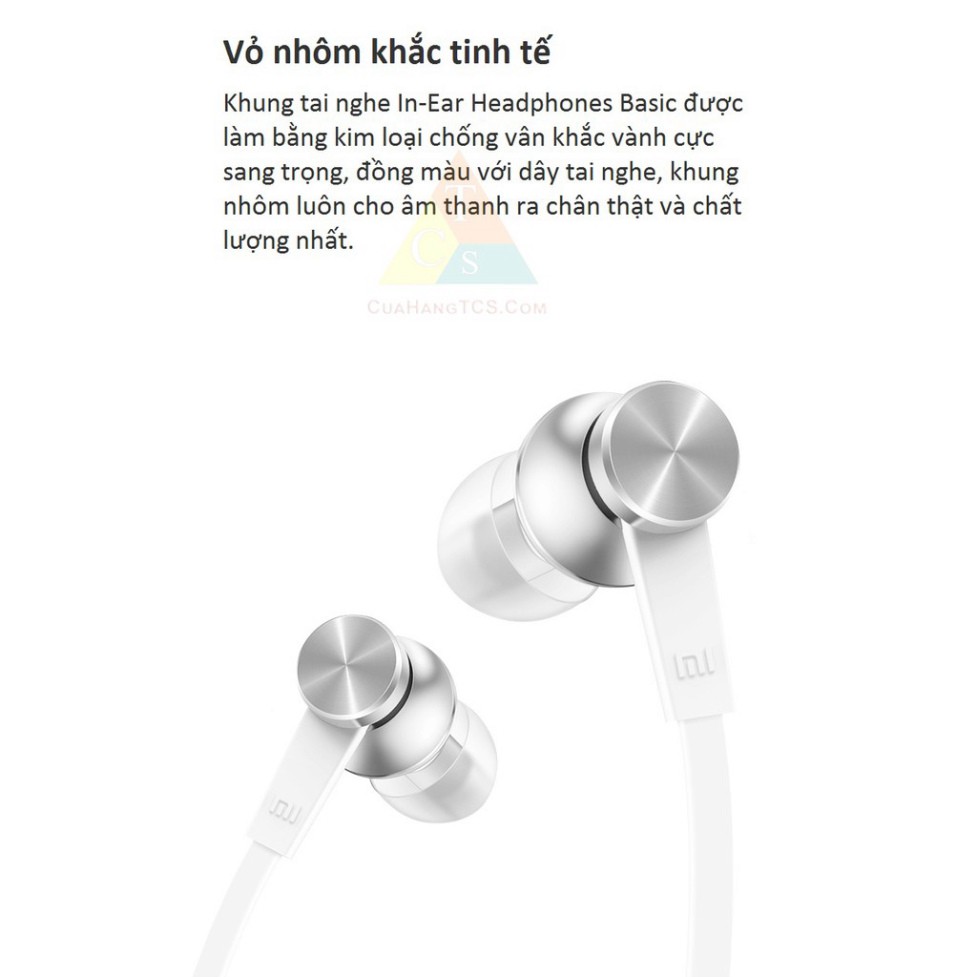 SALE KỊCH SÀN Tai Nghe Nhét Tai Xiaomi In-Ear Headphones Basic GIÁ TỐT NHẤT