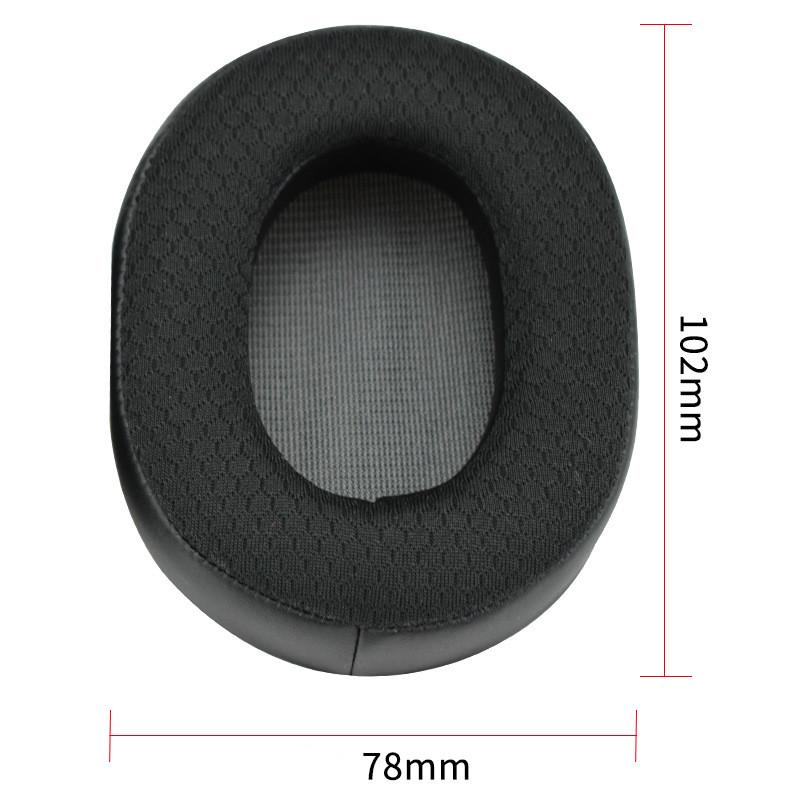 1 Cặp Mút Đệm Tai Nghe Mềm Chất Lượng Cao Thay Thế Cho Plantronics RIG 500 PRO
