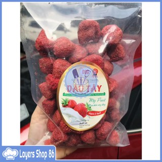 Dâu tây sấy giòn nguyên quả 100g