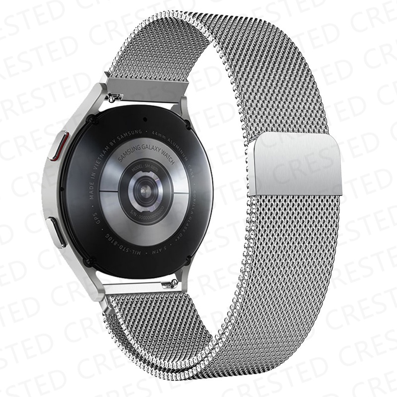 Dây Đeo Nam Châm 20mm 22mm Cho Đồng Hồ Thông Minh Samsung Galaxy Match 4 Classic 3 Active 2 S3 Frontier