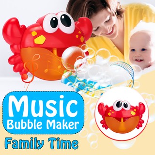 Đồ Chơi Nhà Tắm  Cho Bé BUBBLE CRAB  (Cua Tạo Bong Bóng) - Guồng Quay Nước Hình Con Vịt / Cá Heo