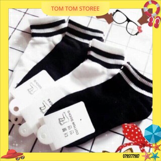Set 10 Đôi Tất Kẻ Hàn Quốc ( Ảnh Thật, Được Chọn Màu ) TOM_TOM_STOREE