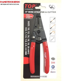 Kìm Tuốt Dây Điện 6 Top - LY-2028PRO