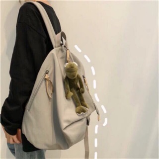 (Order) Balo Ulzzang vạt chéo ếch Kermitcá tính hot 2020