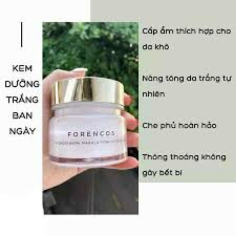 Kem dưỡng trắng da nâng tông Forencos Wonderwerk Marula Tone Up Cream 50ml -Út store