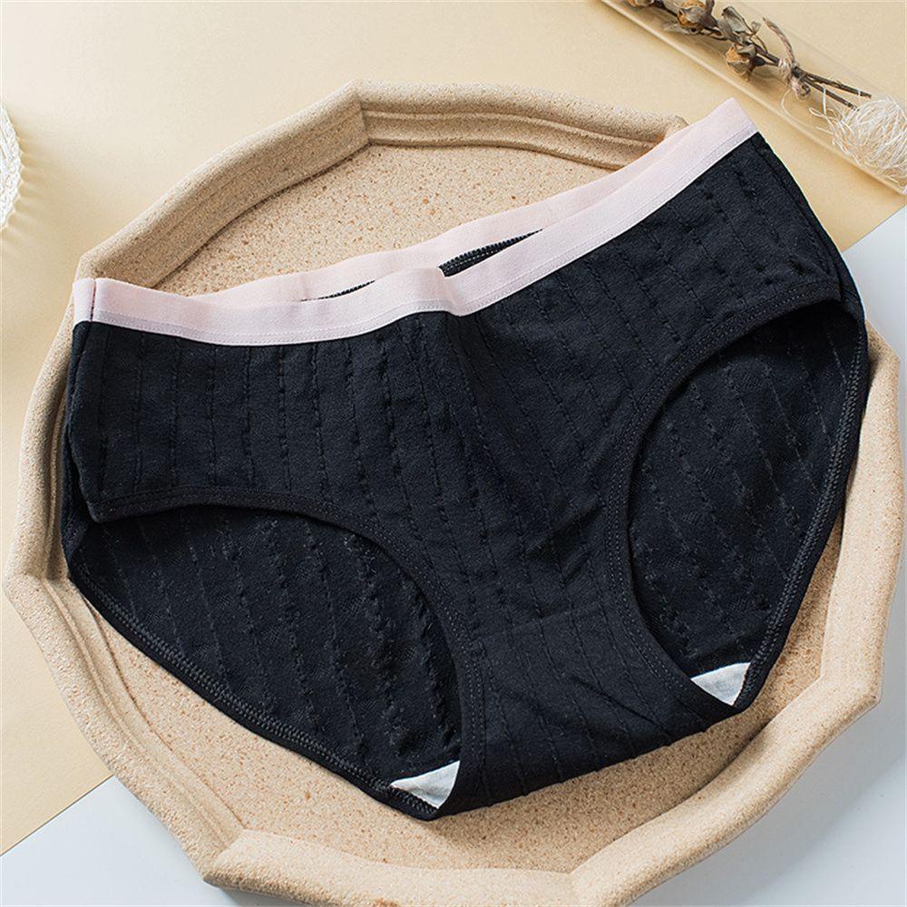 Quần Lót Cotton Lưng Vừa Quyến Rũ Cho Nữ