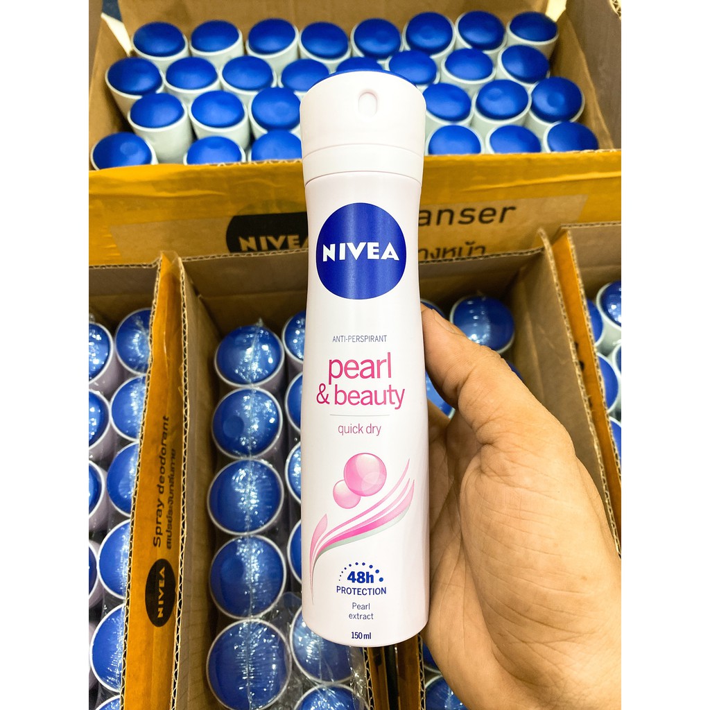 Xịt Khử Mùi Toàn Thân Nivea Cho Nữ 150ml - Thái Lan