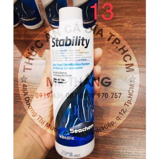 Seachem Stability (250ml, 500ml, 1L, 2L): Hệ thống vi sinh cho bể cá (nước ngọt & nước mặn)