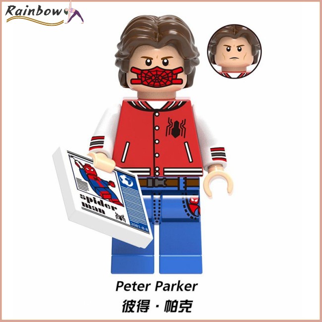 Set đồ chơi khối lắp ráp mô hình siêu anh hùng Marvel Spiderman Far From Home cho trẻ em