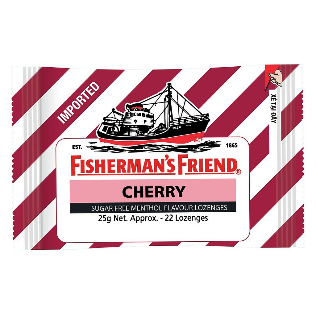 Kẹo cay con tàu FISHERMAN'S FRIEND 25gr