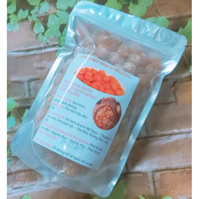 500gr mơ nho gừng thơm ngon lắm luôn