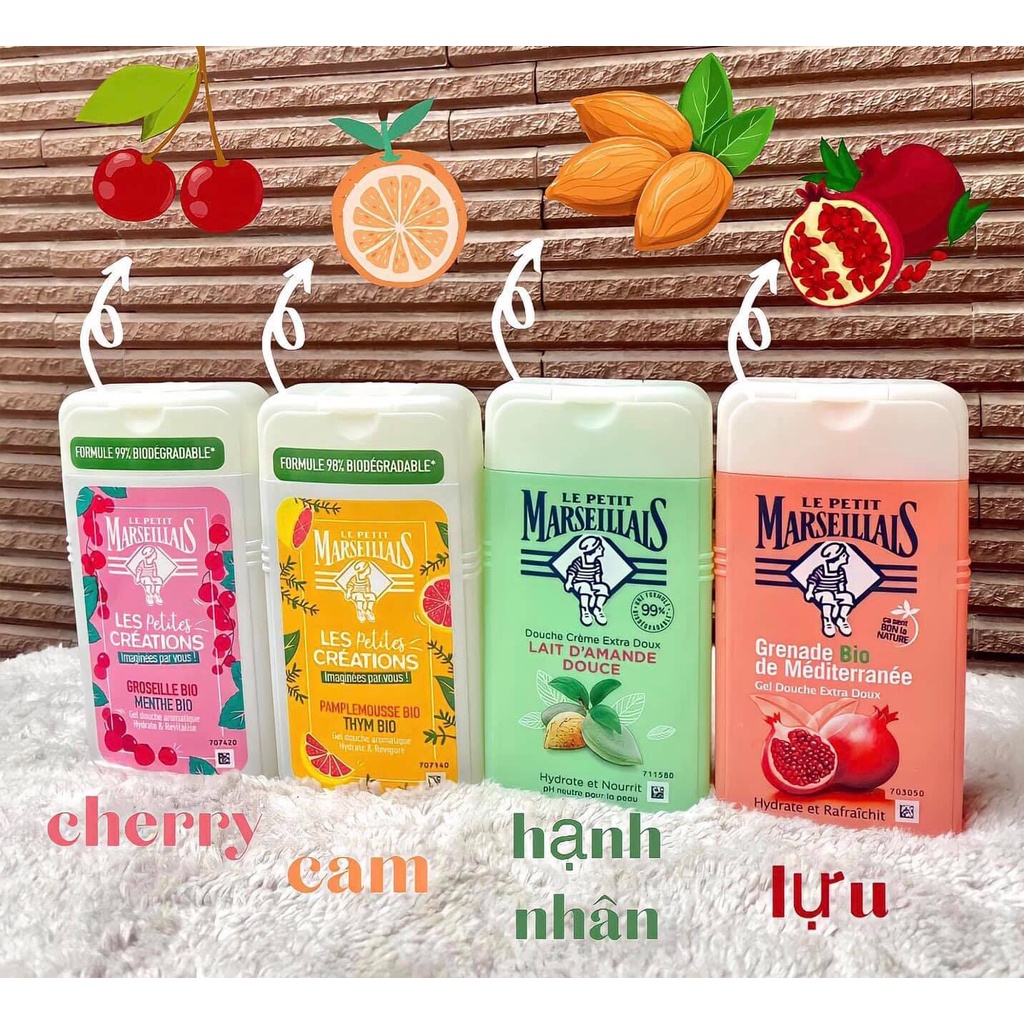 Sữa Tắm Le Petit Marseillais (250ml-650ml)