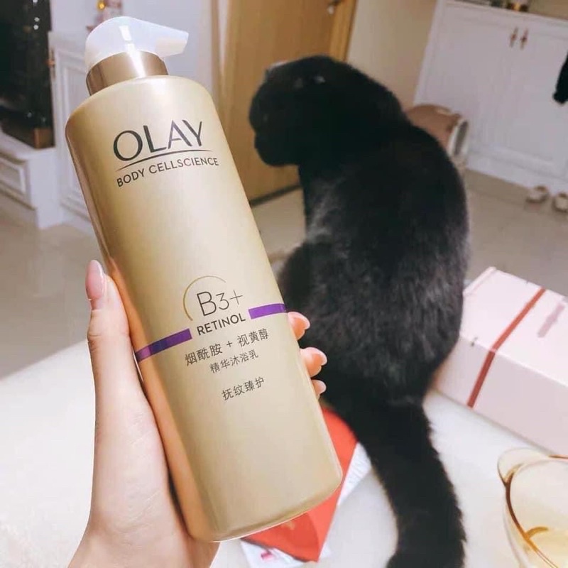 Sữa tắm Olay B3+Retinol 500ml (hàng chính hãng)