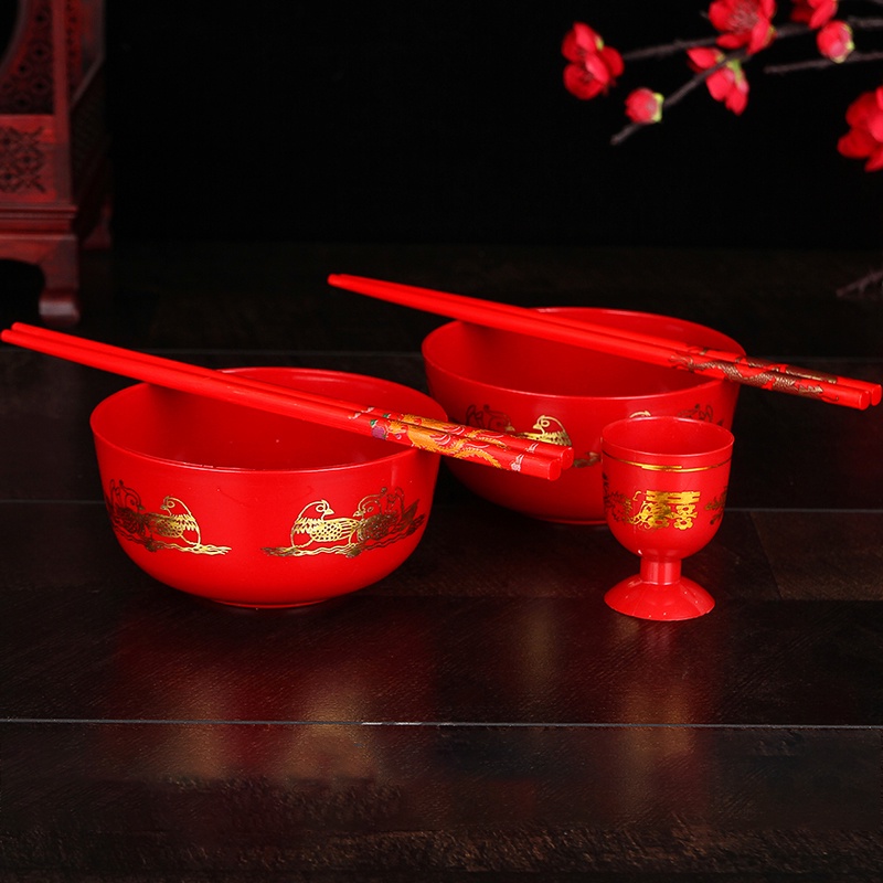 CẶP CHÉN NHỰA + ĐŨA