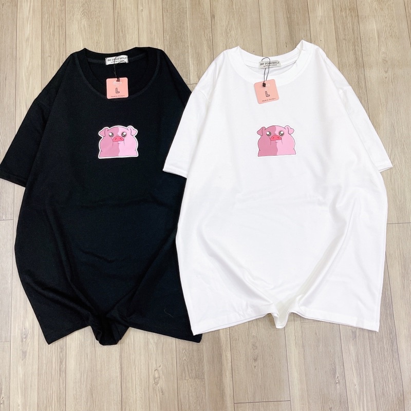 Áo thun BYS Heo hồng Unisex