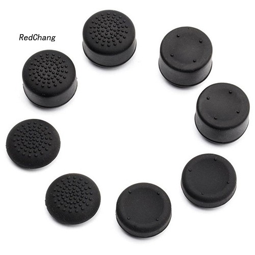 ☆YX☆8 Pcs Anti-Skid Controller Thumb Grip Thumbstick Cap Cover for Playstation PS4