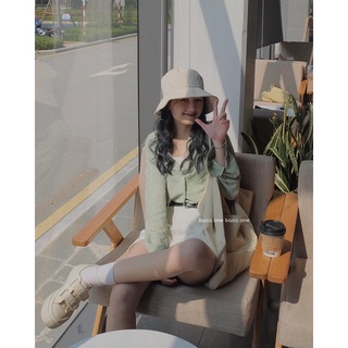 Áo sơ mi đũi lụa nhiều màu tone Pastel Bazic one