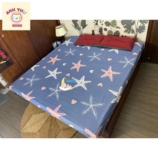  Ga chống thấm cotton 2in1 drap chống thấm thay cho miếng lót ,an toàn cho bé yêu,thoáng mát. 