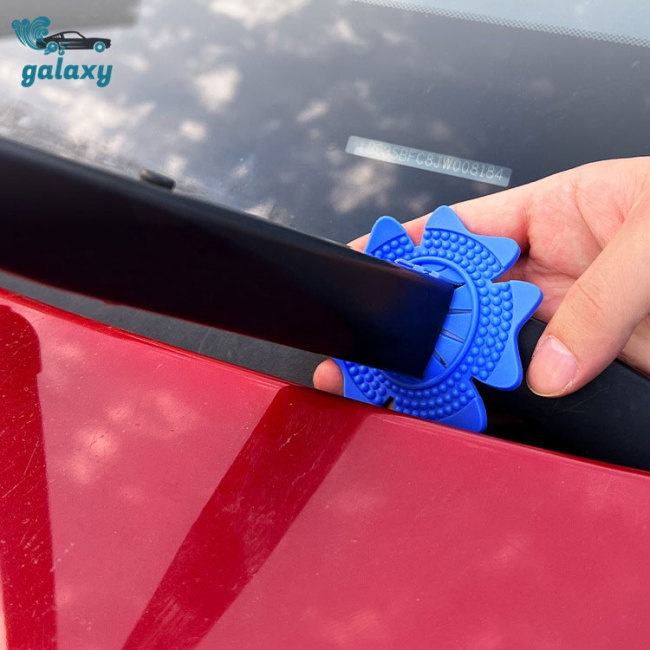 Galaxy Bộ 2 Miếng Bọc Lỗ Cần Gạt Nước Chống Bụi Chống Tuyết Cho Kính Chắn Gió Xe Hơi