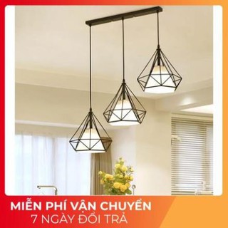 Đèn Thả - Đèn Thả Trần - kim cương đen cao cấp