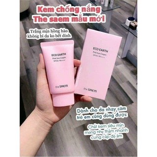 Kem Chống Nắng The Same Hồng Mẫu Mới