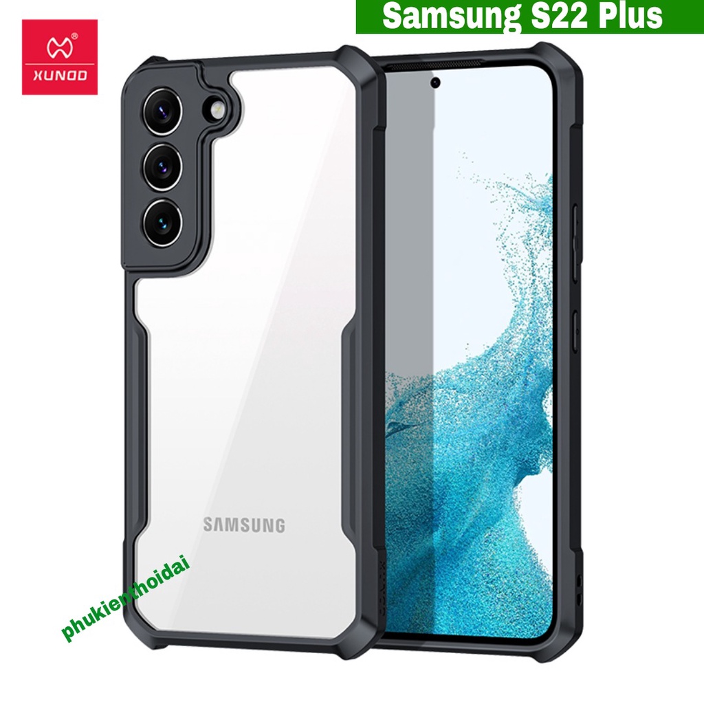 Ốp lưng Samsung S22 Plus hiệu Xundd lưng trong viền màu chống sốc thời trang siêu bền