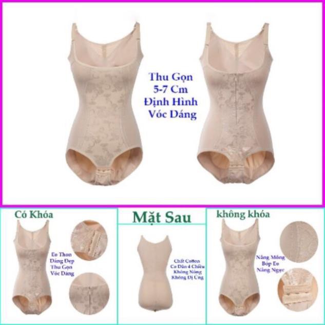 [C3229] Bộ corset gen nịt toàn thân , có video thật