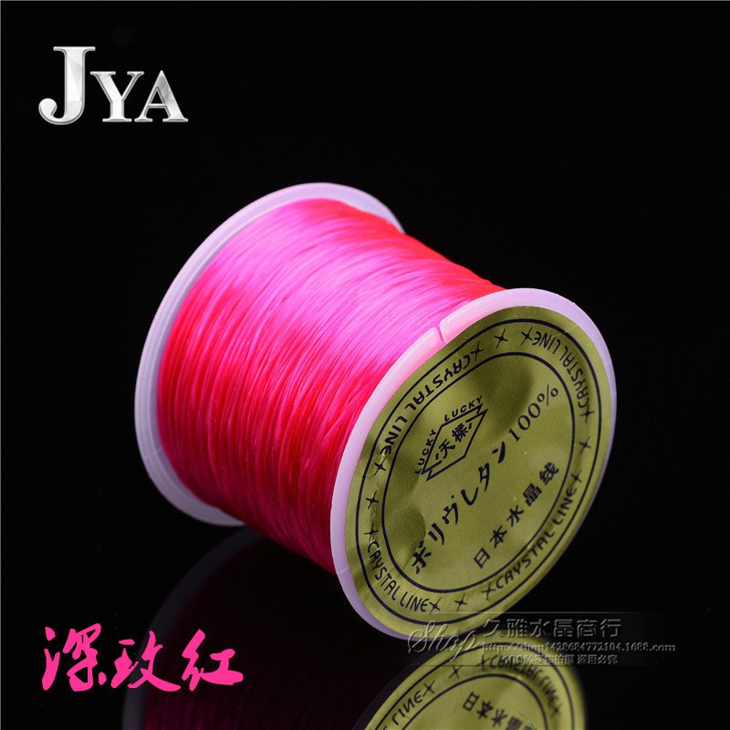 Cuộn 50m Dây Co Giãn Xỏ Hạt Làm Vòng Tay Thủ Công