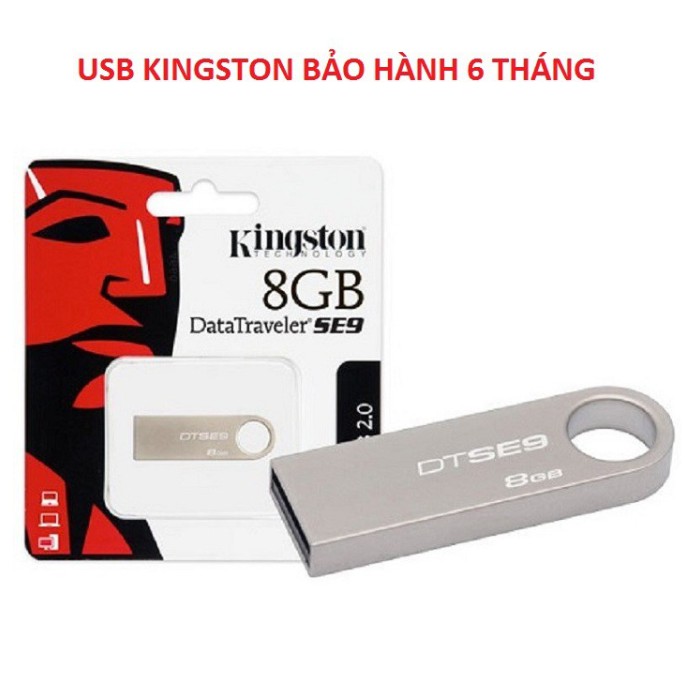 USB 2.0 Kingston DataTraveler SE9 4G, 8G, 16G, 32G, 64G Chính Hãng, Chống nước, Chống Va Đập Bảo Hành 12 Tháng | BigBuy360 - bigbuy360.vn
