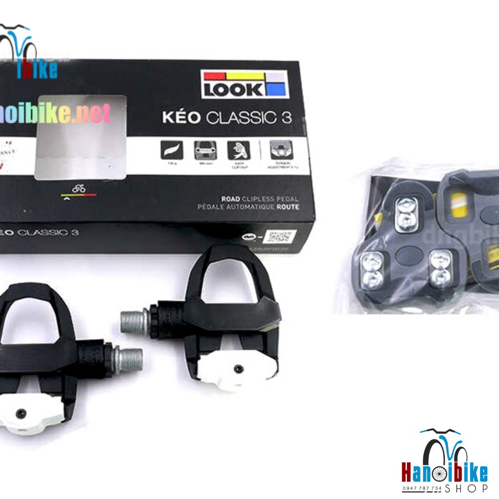 Pedal cá xe đạp Look kéo clascic 3