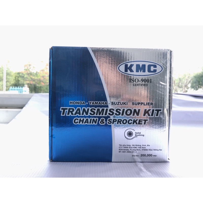 Nhông sên dĩa KMC hộp xanh cho xe Future