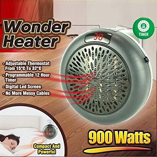 Máy sưởi mini dùng khi du lịch làm nóng nhanh chức năng tự ngắt khi đủ độ nóng công suất 900W