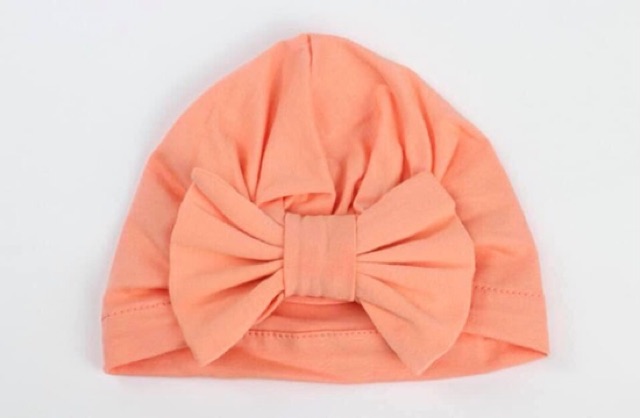 Mũ turban nơ cho bé đến 2,5 tuổi