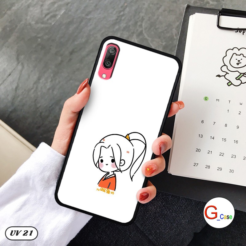 Ốp lưng Huawei Y7 Pro 2019 lưng nhám - ngộ nghĩnh