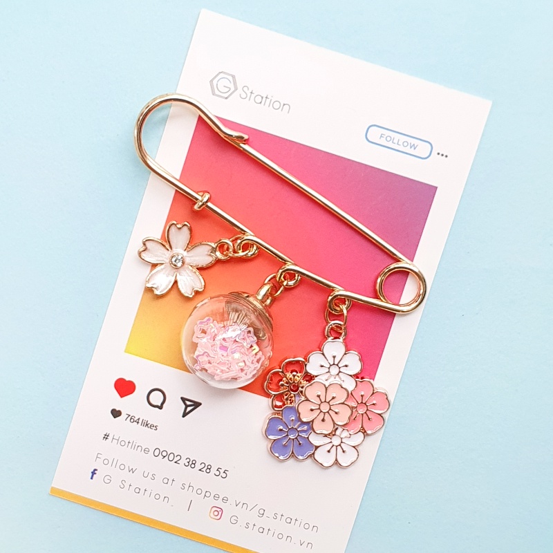 Cài áo kim tây Cardcaptor Sakura thủ lĩnh thẻ bài - GC339