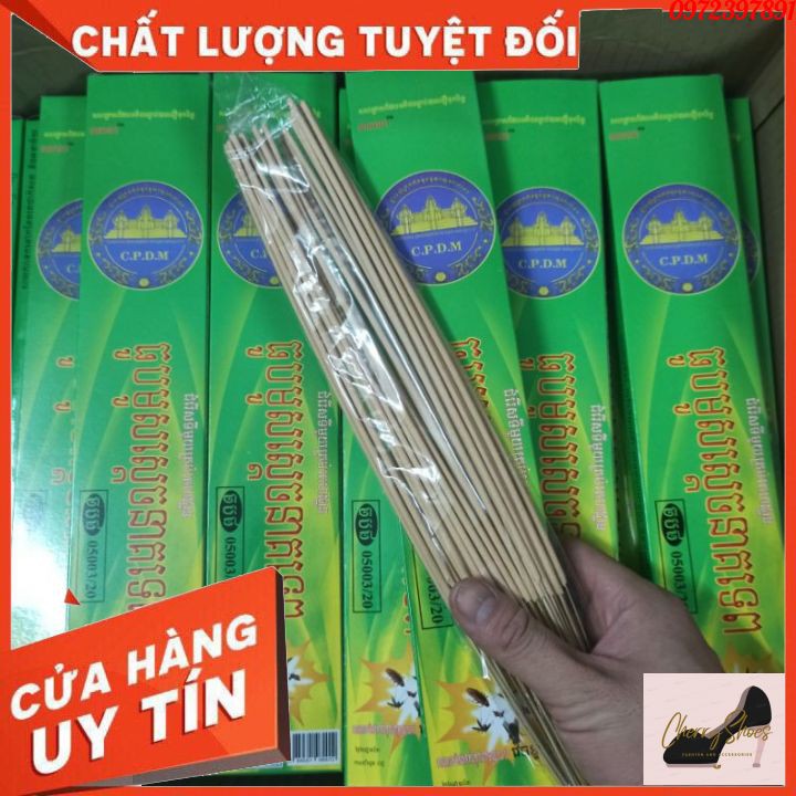 COMBO 10 HỘP Nhang đuổi muỗi túi 30 cây xuất xứ CAMPUCHIA/THÁI LAN LOẠI 1
