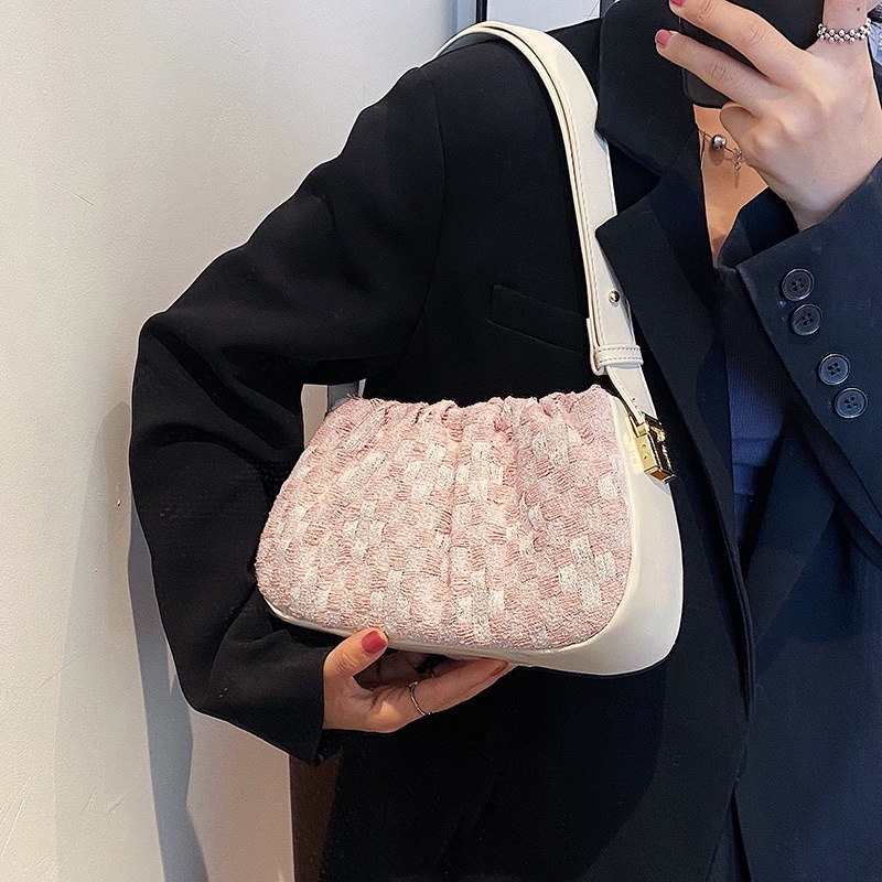 Túi Đeo JASMIN NOIR Chéo Hình Đám Mây Thiết Kế Đơn Giản Thời Trang Cho Nữ