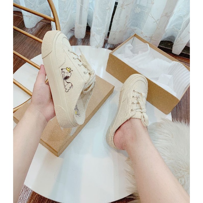 hm(ẢNH THẬT) Giày Sục Thể Thao Nữ Zara Snopy Mềm Êm Fullbox  Hãng Cao Cấp